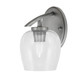 Toltec Lighting - 3720-GP-4810 - One Light Wall Sconce - Kurve - Graphite