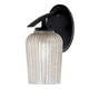 Toltec Lighting - 3720-MB-4253 - One Light Wall Sconce - Kurve - Matte Black
