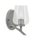 Toltec Lighting - 3721-GP-210 - One Light Wall Sconce - Kurve - Graphite