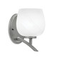 Toltec Lighting - 3721-GP-4811 - One Light Wall Sconce - Kurve - Graphite