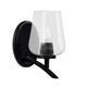 Toltec Lighting - 3721-MB-210 - One Light Wall Sconce - Kurve - Matte Black