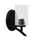 Toltec Lighting - 3721-MB-300 - One Light Wall Sconce - Kurve - Matte Black