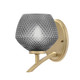 Toltec Lighting - 3721-NAB-4622 - One Light Wall Sconce - Kurve - New Age Brass