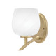 Toltec Lighting - 3721-NAB-4811 - One Light Wall Sconce - Kurve - New Age Brass