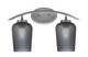 Toltec Lighting - 3722-GP-4252 - Two Light Bath Bar - Kurve - Graphite