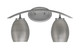 Toltec Lighting - 3722-GP-426-GP - Two Light Bath Bar - Kurve - Graphite