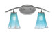Toltec Lighting - 3722-GP-725 - Two Light Bath Bar - Kurve - Graphite