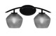 Toltec Lighting - 3722-MB-4622 - Two Light Bath Bar - Kurve - Matte Black