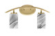 Toltec Lighting - 3722-NAB-549 - Two Light Bath Bar - Kurve - New Age Brass