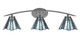 Toltec Lighting - 3723-GP-9325 - Three Light Bath Bar - Kurve - Graphite