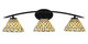 Toltec Lighting - 3723-MB-9415 - Three Light Bath Bar - Kurve - Matte Black