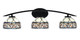 Toltec Lighting - 3723-MB-9485 - Three Light Bath Bar - Kurve - Matte Black