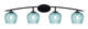 Toltec Lighting - 3724-MB-4605 - Four Light Bath Bar - Kurve - Matte Black