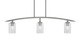 Toltec Lighting - 3736-GP-3002 - Three Light Island Pendant - Kurve - Graphite