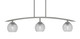 Toltec Lighting - 3736-GP-5110 - Three Light Billiard/Island - Kurve - Graphite