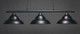 Toltec Lighting - 373-MB-429-MB - Three Light Bar - Oxford - Matte Black