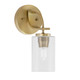 Toltec Lighting - 3911-NAB-300 - One Light Wall Sconce - Cavella - New Age Brass