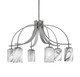 Toltec Lighting - 3926-GP-3009 - Six Light Chandelier - Cavella - Graphite