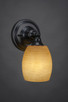 Toltec Lighting - 40-MB-625 - One Light Wall Sconce - Any - Matte Black