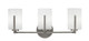 Toltec Lighting - 4513-GP-310 - Three Light Bathroom Lighting - Atlas - Graphite