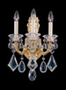 Schonbek - 5071-23R - Three Light Wall Sconce - La Scala - Etruscan Gold