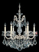 Schonbek - 5072-27R - Six Light Chandelier - La Scala - Parchment Gold