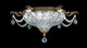 Schonbek - 5633-27H - Two Light Flush Mount - Milano - Parchment Gold