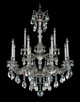 Schonbek - 5683-48R - 12 Light Chandelier - Milano - Antique Silver
