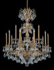 Schonbek - 5686-83H - 15 Light Chandelier - Milano - Florentine Bronze