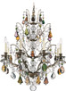 Schonbek - 5771-23H - Eight Light Chandelier - Bordeaux - Etruscan Gold