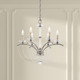 Schonbek - BC7106N-44PBZ - Six Light Chandelier - Priscilla - Heirloom Silver