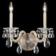 Schonbek - S8602N-51R - Two Light Wall Sconce - San Marco - Black