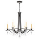 Schonbek - VA8336N-51H - Six Light Chandelier - Vesca - Black