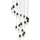 Schonbek Beyond - BPD20221O-BK - LED Pendant - Martini - Black