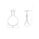 Malibu Discs LED Pendant (1766.25)
