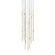 Sonneman - 2012.38C-J20 - LED Pendant - Constellation - Satin Brass