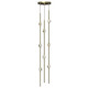 Sonneman - 2161.38C-S-27 - LED Pendant - Constellation - Satin Brass