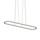 Sonneman - 2242.25-35 - LED Pendant - Luna - Satin Black