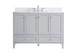 Elegant Lighting - VF18048GR-BS - Bathroom Vanity Set - sommerville - Grey
