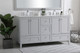 sommerville Double Bathroom Vanity (VF18060DGR)