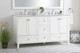 sommerville Double Bathroom Vanity (VF18060DWH)