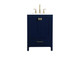 Elegant Lighting - VF18824BL - Vanity Sink Set - Irene - blue