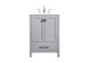 Elegant Lighting - VF18824GR - Vanity Sink Set - Irene - grey