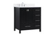 Irene Bathroom Vanity Set (VF18832BK-BS)