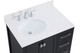 Irene Bathroom Vanity Set (VF18832BK-BS)