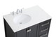Irene Single Bathroom Vanity (VF18836BK)