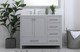 Irene Single Bathroom Vanity (VF18842GR)