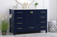 Irene Bathroom Vanity Set (VF18848BL-BS)