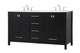 Irene Double Bathroom Vanity (VF18860DBK)