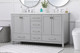 Irene Double Bathroom Vanity (VF18860DGR)